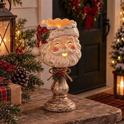 Christmas Heirloom Glow Candle Holder Collection