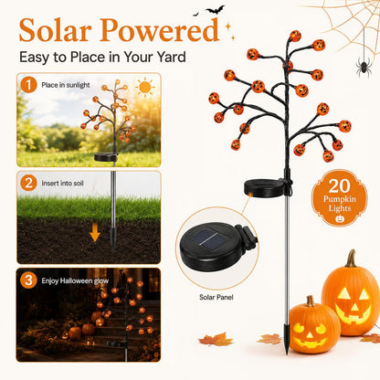 👻Early Halloween Sale 🎃 Solar Pumpkin Stake Lights