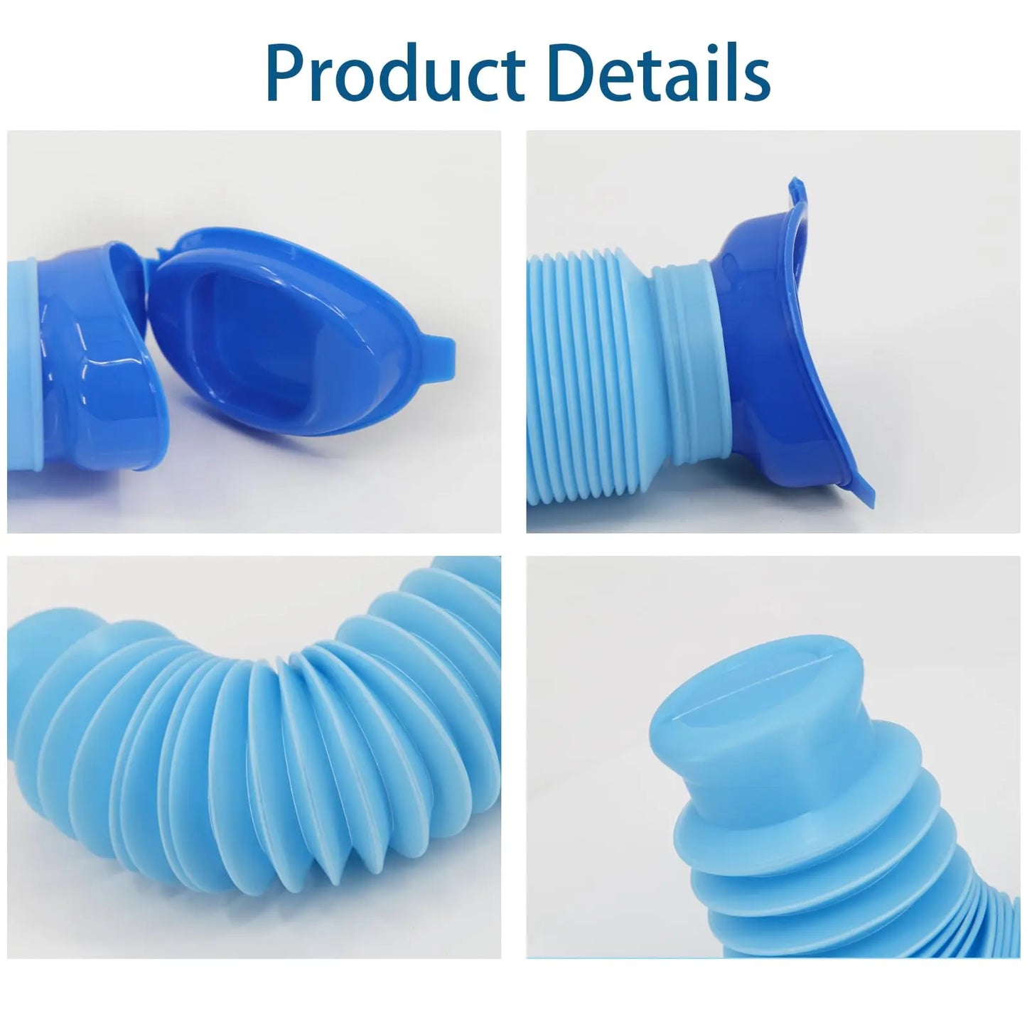 750ML Portable Urinal Bottle – Foldable Emergency Toilet for Travel & Camping