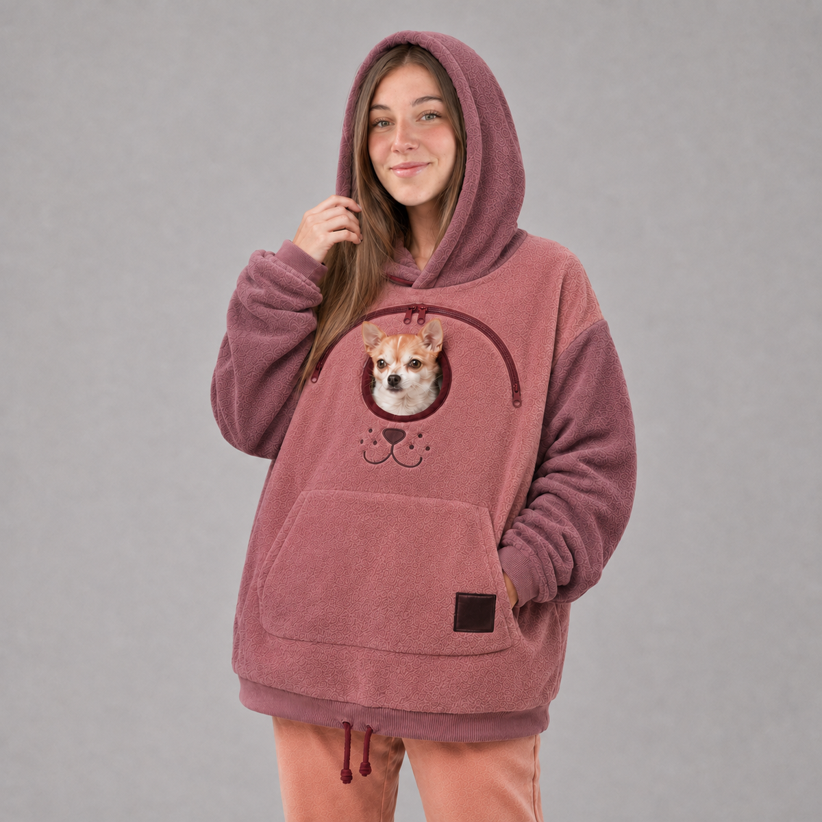 Dog Tote Carier Hoodie🐶🐾