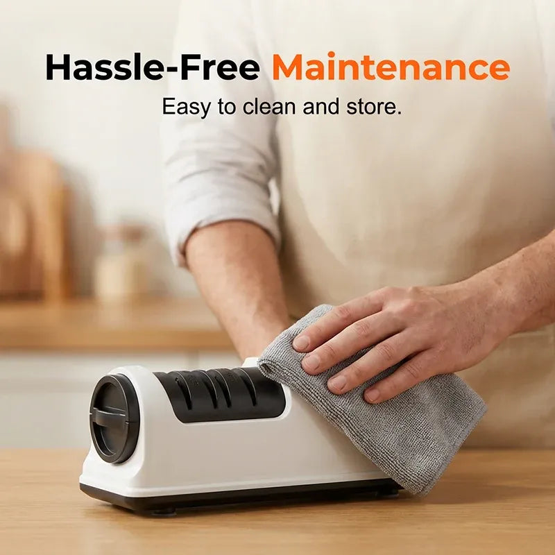 🔥Black Friday Deal|3-Stage Electric & Manual Knife Sharpener
