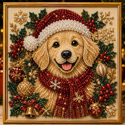 🔥HOT SALES  49% OFF – ✨ Premium 3D Pearl DIY Pet Portrait Art Kit | Luxury Flocked Canvas with Scratch-Resistant Non-Fading Pearl Beads DIY Handmade Festive Seasonal Decor 🐾💎