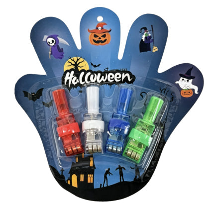 【Halloween projection finger lamp】Glow bright: 150ft visibility to stop traffic, No more dark nights!
