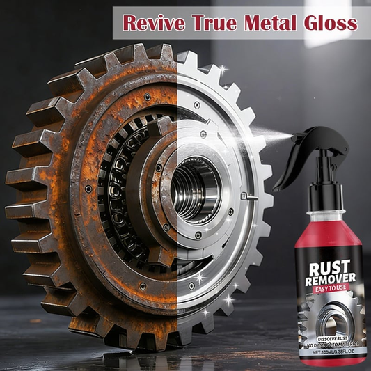 Versatile Nano Metal Rust Removal & Polishing Spray for Household & Automotive Metal Items