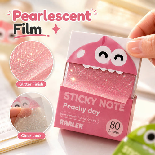 🔥HOT SALES 50% OFF - 👾Cute Monster Memo Notes | Pull-Out Sticky Note Pad with 80 Easy-Peel Sheets