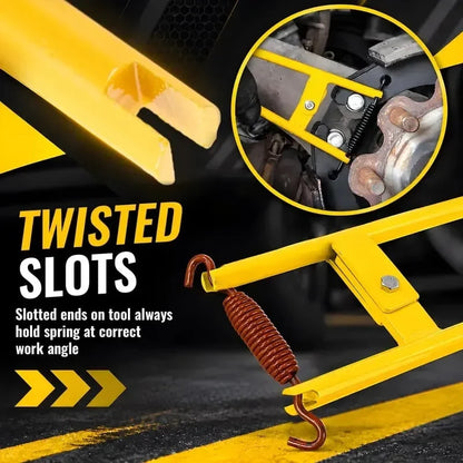 Truck Brake Spring Tool LT890 Heavy Duty Truck Brake Spring Slack Adjustable Tool Anchor Pin Spings Installer for Semi Trucks Brake Spring Pliers Air Drum Brake Shoe Spring Tool