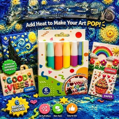 💥LAST DAY BUY 2 GET 1 FREE!!🎁🔮Magic Pen – Draw 3D with one stroke!🎄 DIY Bubble Popcorn Drawing Pens