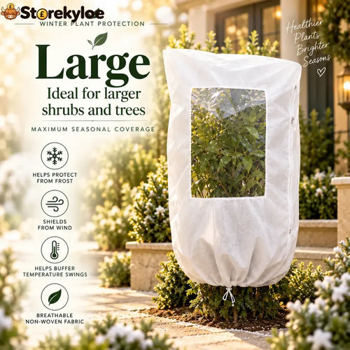 Plant Frost Cover Nonwoven Reusable Warm Shrubs Blanket 🎍