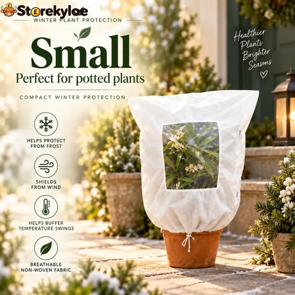 Plant Frost Cover Nonwoven Reusable Warm Shrubs Blanket 🎍