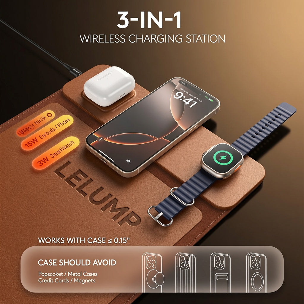💻New Premium Wireless Charging Laptop Bag