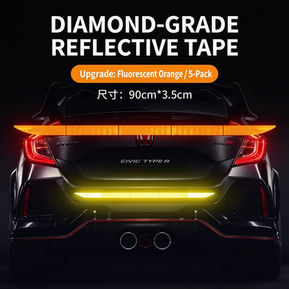🔥Limited-time 50% off-Reflective Car Sticker Strips for Trunk & Rear Bumper