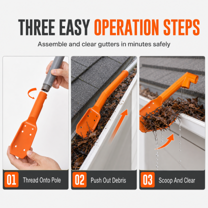 🔥No-Climb Gutter Cleaning Tool
