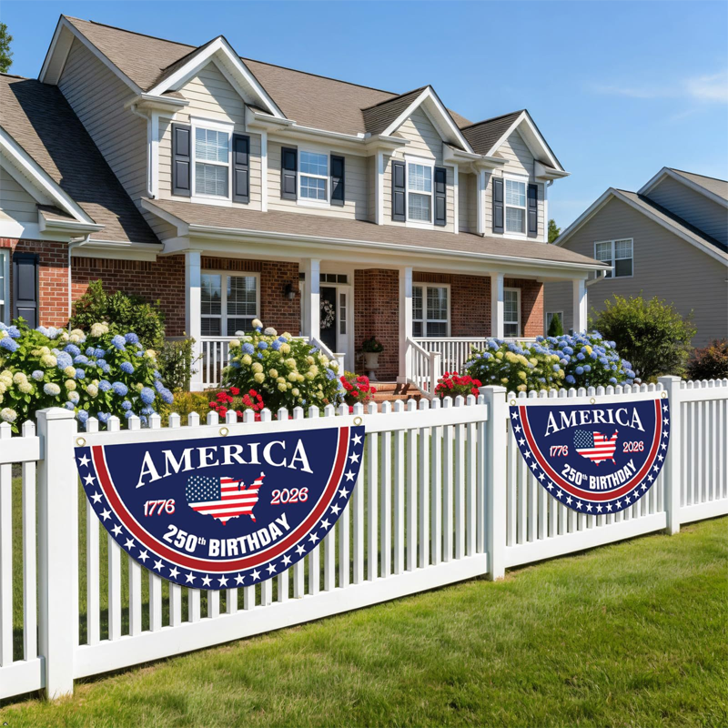 Honor Your American Pride🔥Handcrafted by Veterans - 250th Anniversary USA Fan Flag🎖️