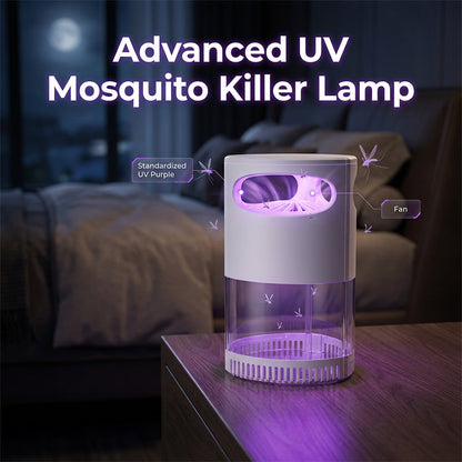 🥳2026 HOT SALE💞🦟 UV Mosquito Killer Lamp – quiet, USB, chemical-free. 🔇🌙