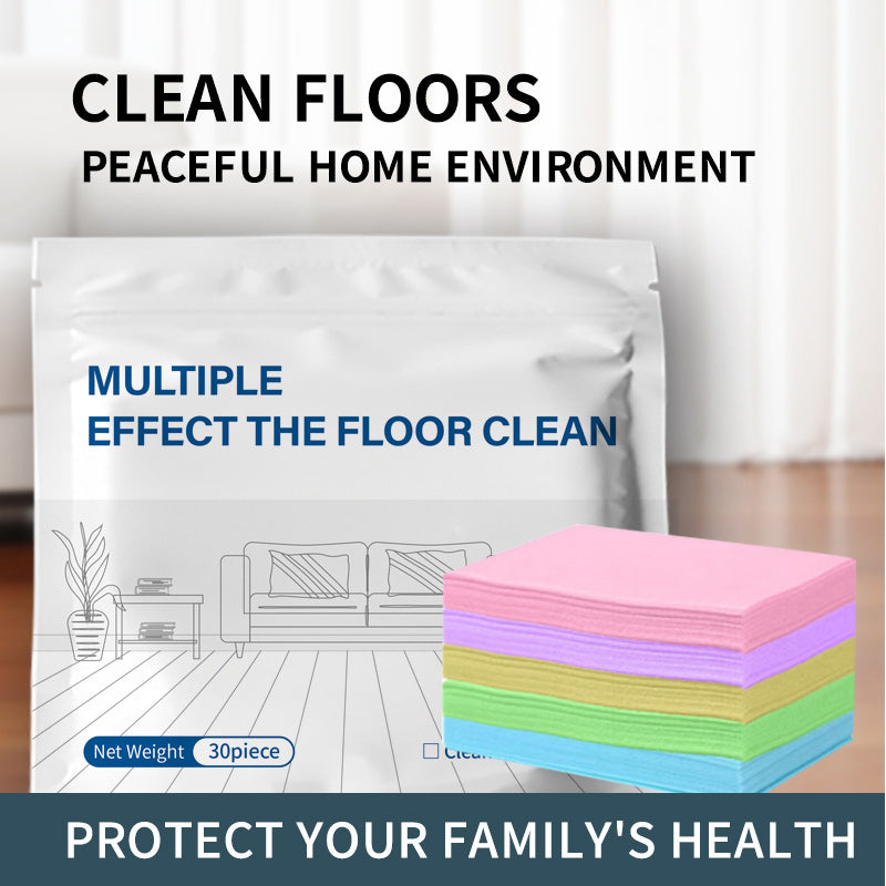 Water-Soluble Floor Cleaning Sheets