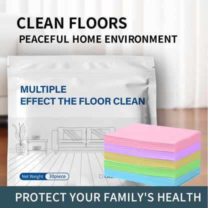 Water-Soluble Floor Cleaning Sheets