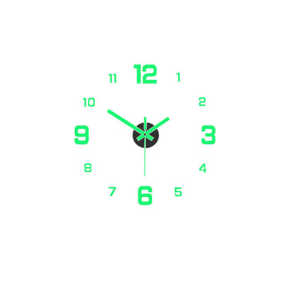 🥳2026 HOT SALE🥳⏰3D DIY Luminous Acrylic Wall Clock Set - image 14