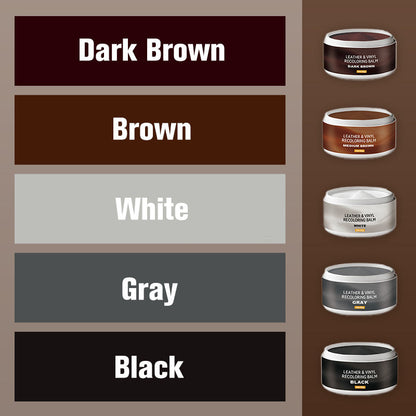 Leather Repair Paste – Fills scratches & scuffs, restores texture. Available in multiple colours💺🛡️