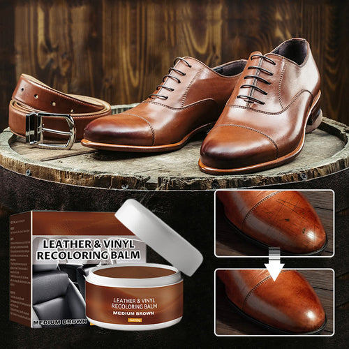 Leather Repair Paste – Fills scratches & scuffs, restores texture. Available in multiple colours💺🛡️