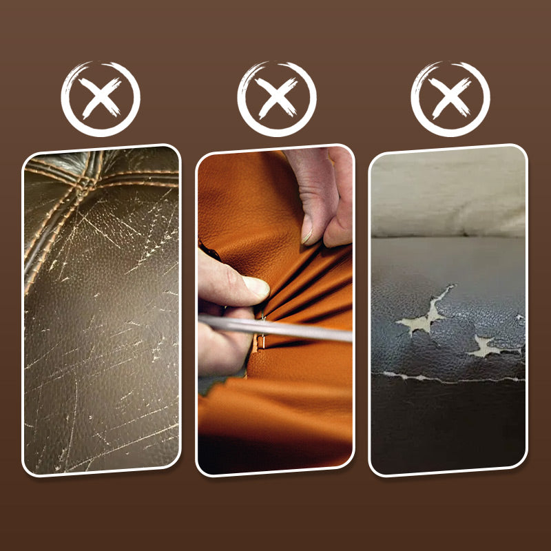 Leather Repair Paste – Fills scratches & scuffs, restores texture. Available in multiple colours💺🛡️