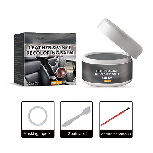 Leather Repair Paste – Fills scratches & scuffs, restores texture. Available in multiple colours💺🛡️