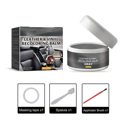 Leather Repair Paste – Fills scratches & scuffs, restores texture. Available in multiple colours💺🛡️