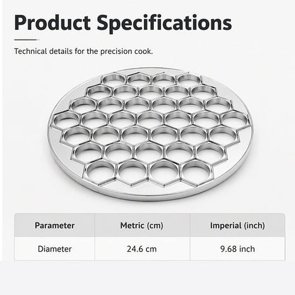 🥟 37-Hole Dumpling Mold | Fast Batch Maker