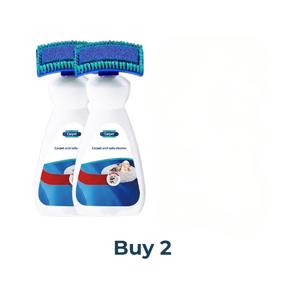 🧼 No-Rinse Carpet & Sofa Cleaner – Upholstery Cleaner with Built-In Brush