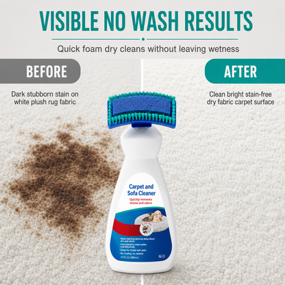 🔥LAST DAY 50%OFF💞50K+ SOLD! 🥩🍴 50% OFF!Waterless Fabric and Carpet Cleaner