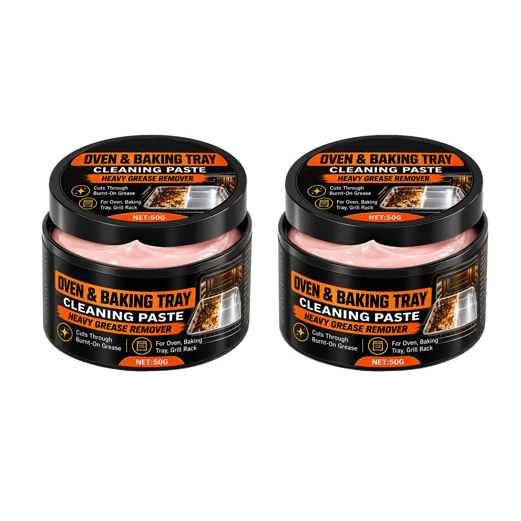Erase Burnt Grease Instantly! Heavy-Duty Cleaning Paste