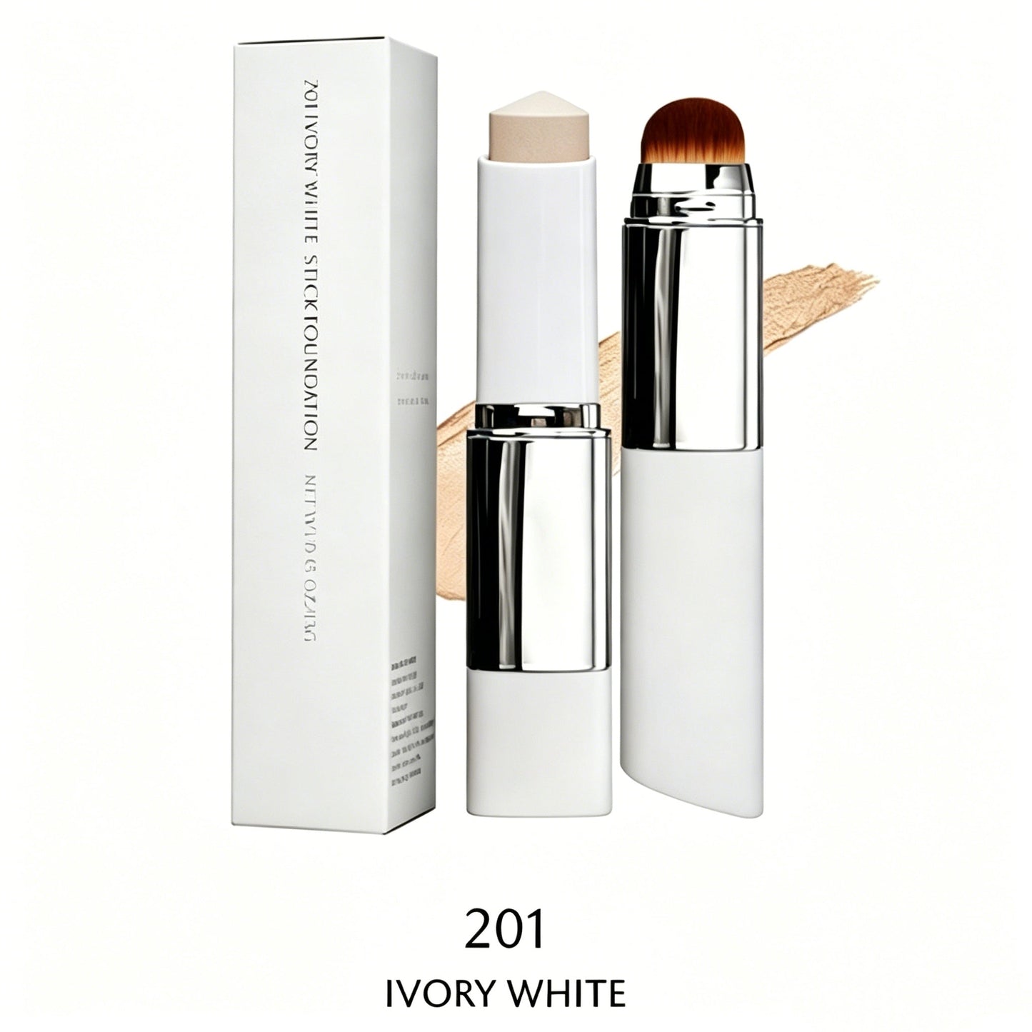 Dual-Ended Color Matching Foundation Stick with Built-In Blending Brush🤍