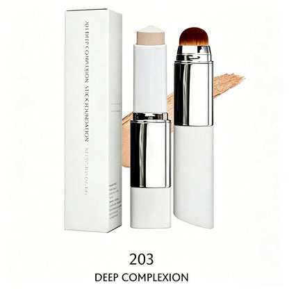 Dual-Ended Color Matching Foundation Stick with Built-In Blending Brush🤍